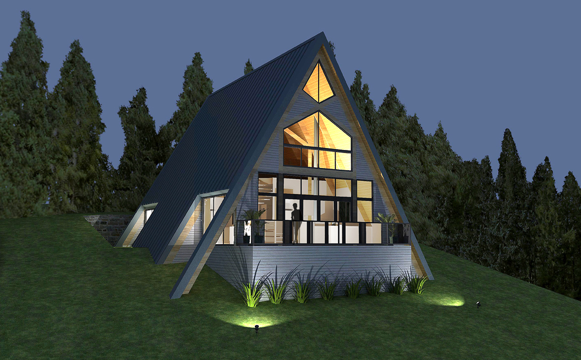 A-frame house study